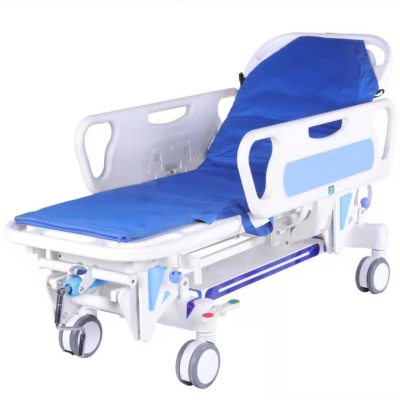 Luxury Lift Transfer Cart Inspection Pushcart Medical Stretcher