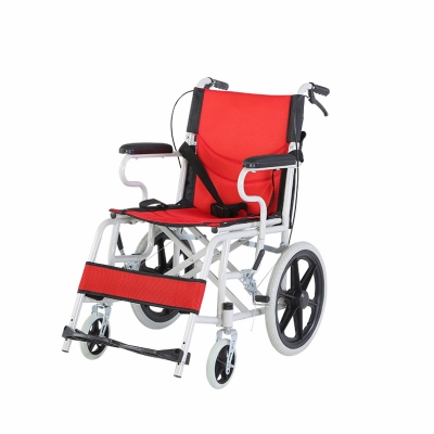 Light Weight Wheelchair Folding Manual Wheelchair for the Elderly