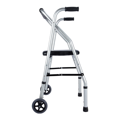 Multi Purposes Rollator Wheel Aids Aluminum Alloy Walking Aid for the Elderly and Disabled