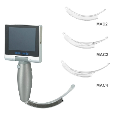 Medical Video Laryngoscope Flexible Laryngoscope with Touch Screen