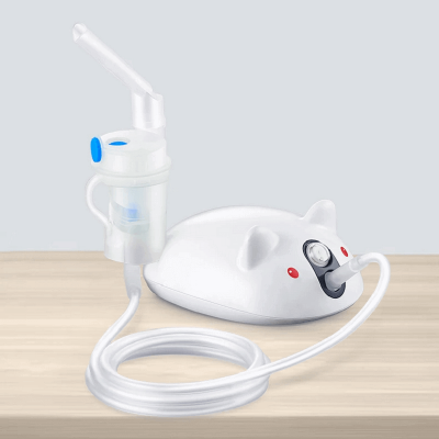 Portable Nebulizer Desktop Asthma for Breathing with Mouthpiece&Mask Compressor Nebulizer for Home Use