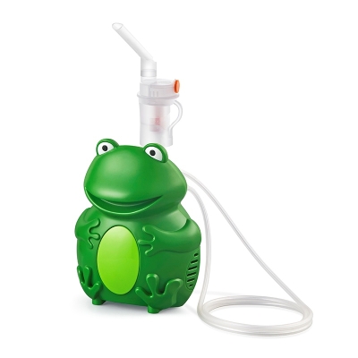 Mini Nebulizer Desktop Asthma Atomizer Cartoon Frog Compressor Nebulizador for Kids