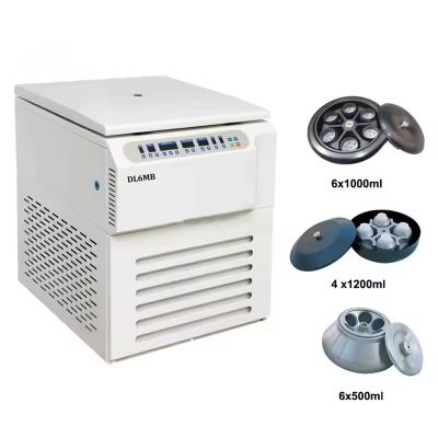 Laboratory Tabletop Low Speed Large Capacity Refrigerated Blood Bank Centrifuge