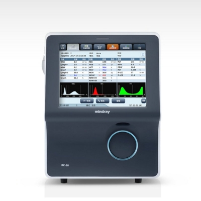 New Auto Hematology Analyzer Blood Analyzer With Large Screen Mindray BC30