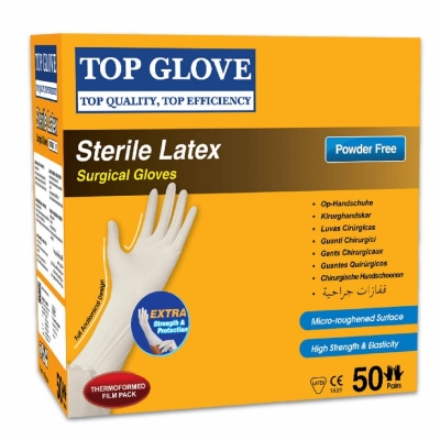 Medical Underglove Gloves Sterile Latex Surgical Powder Free Glove