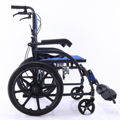 Rehabilitation Equipment Folding Wheelchair Light Weight Frame Manual Wheelchair