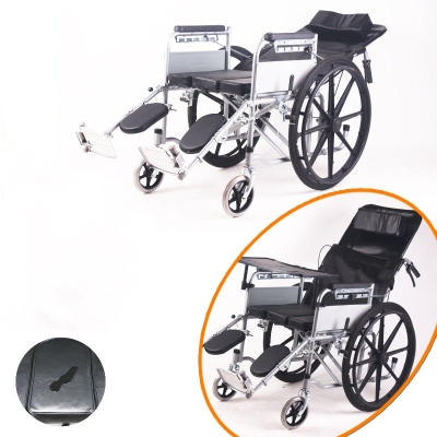 Wholesale Portable Steel Manual Wheelchair Hospital Folding Light Weight Travel Wheel Chair