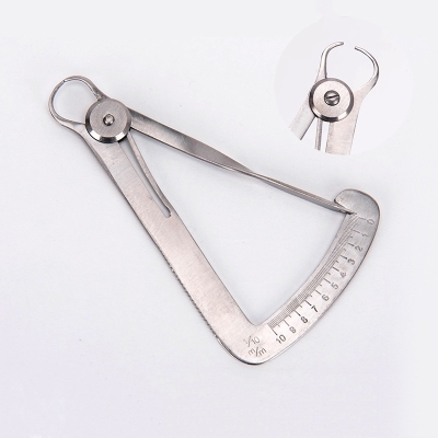 Dental Tool SS Dental Caliper with 0.1mm Gold/Wax Gauge