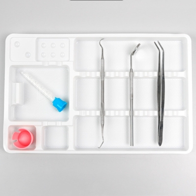 Dental Consumable Disposable Storage Plate Dental Plastic Tray