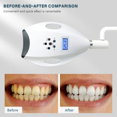 Free Adjustable Tooth Bleaching Machine Dental Teeth Whitening Lamp for Clinic