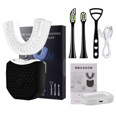U-Shape Wireless Sonic Toothbrush - 360° Automatic Electric Teeth Whitening