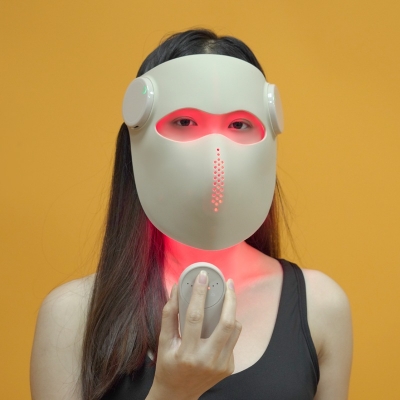3D LED Facial Mask - Red Light Skin Beauty Silicone Device