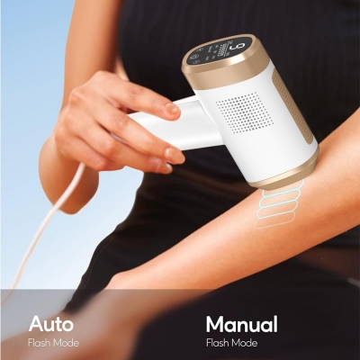Handheld IPL Hair Removal Device - Safe Painless Home Epilator Max 21J