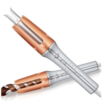 Automatic Ceramic Hair Curler - Fast Heating Curling Iron with LED Indicator