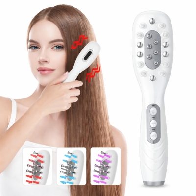 Comb-Style EMS Scalp Massager for Anti Hair Loss &ndash; Electric Scalp Comb Device for Wholesale