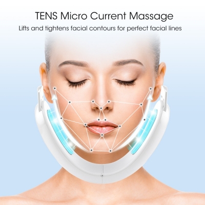 Microcurrent Facial Massager – EMS Facial Lifting & LED Beauty Device