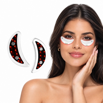 Electric Eye Care Massager &ndash; EMS Microcurrent & LED Red Light Therapy Eye Patches