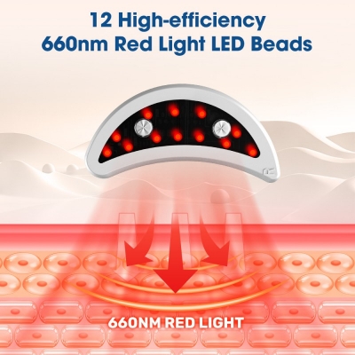 Electric Eye Care Massager – EMS Microcurrent & LED Red Light Therapy Eye Patches