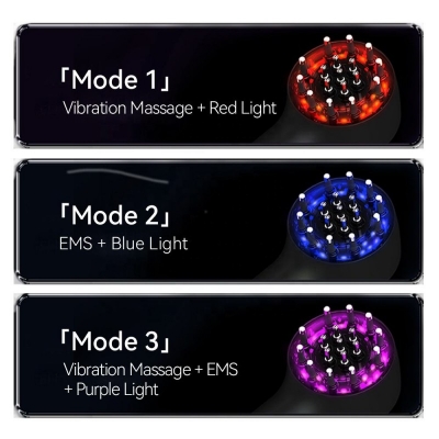 Rechargeable Scalp Massage Comb with Liquid Dispenser - Electric Hair Oil Applicator & Washable Scalp Care Brush