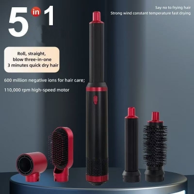 Fast Drying High Speed Hair Dryer 5 in 1 - Home Styling Solution