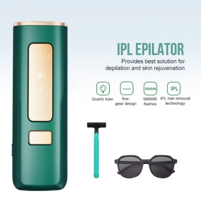 Ice Cooling IPL Hair Removal Device for Painless Home Use – Fast & Long-Lasting Results