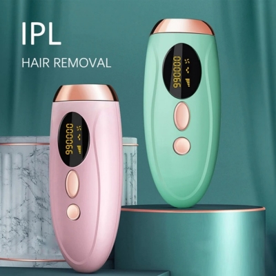 Portable IPL Hair Removal Handheld Epilator Long-Lasting Device for Home Use