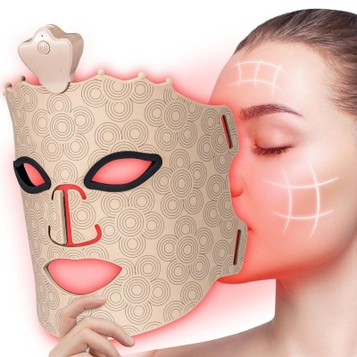 7-Color LED Facial Mask &ndash; Portable Light Therapy Face Mask for Wholesale