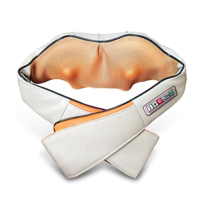 U-Shape Shiatsu Back and Neck Massager with Heat &ndash; Shoulder Massage Pillow for Home and Car