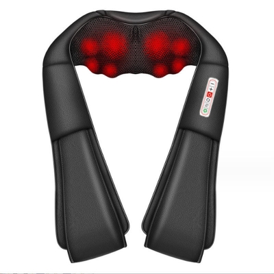 U-Shape Shiatsu Back and Neck Massager with Heat – Shoulder Massage Pillow for Home and Car