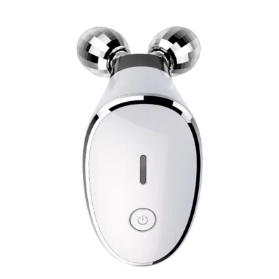 Microcurrent Facial Roller Massager - Electric Face Care Device
