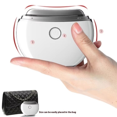 Electric Face Massager – Skin Lifting Gua Sha Tool with Heating & Vibration